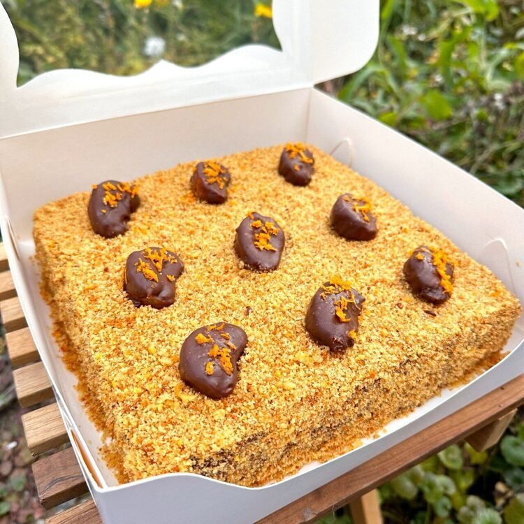 МАНДАРИНОВЫЙ ПИРОГ ~ 1,5 кг.