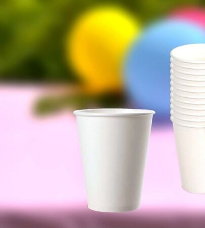 СТАКАН БЕЛЫЙ БУМАЖНЫЙ 350 мл.